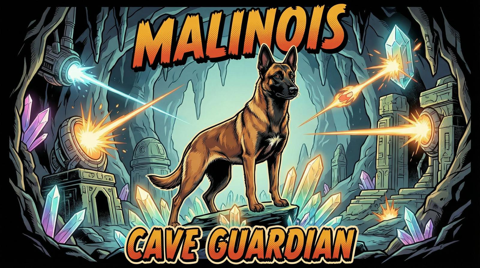 Foxy Malinois Studio – hero ilustrace 2