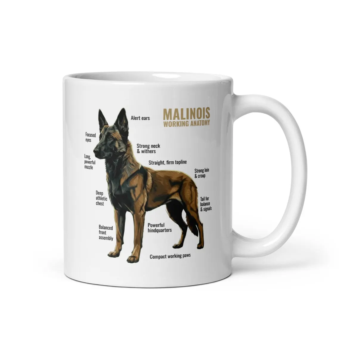 Hrnek Malinois - Design 2